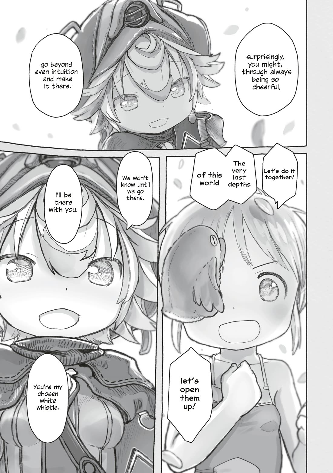 Made in Abyss Chapter 73 page 17 - Chapter 73: Message