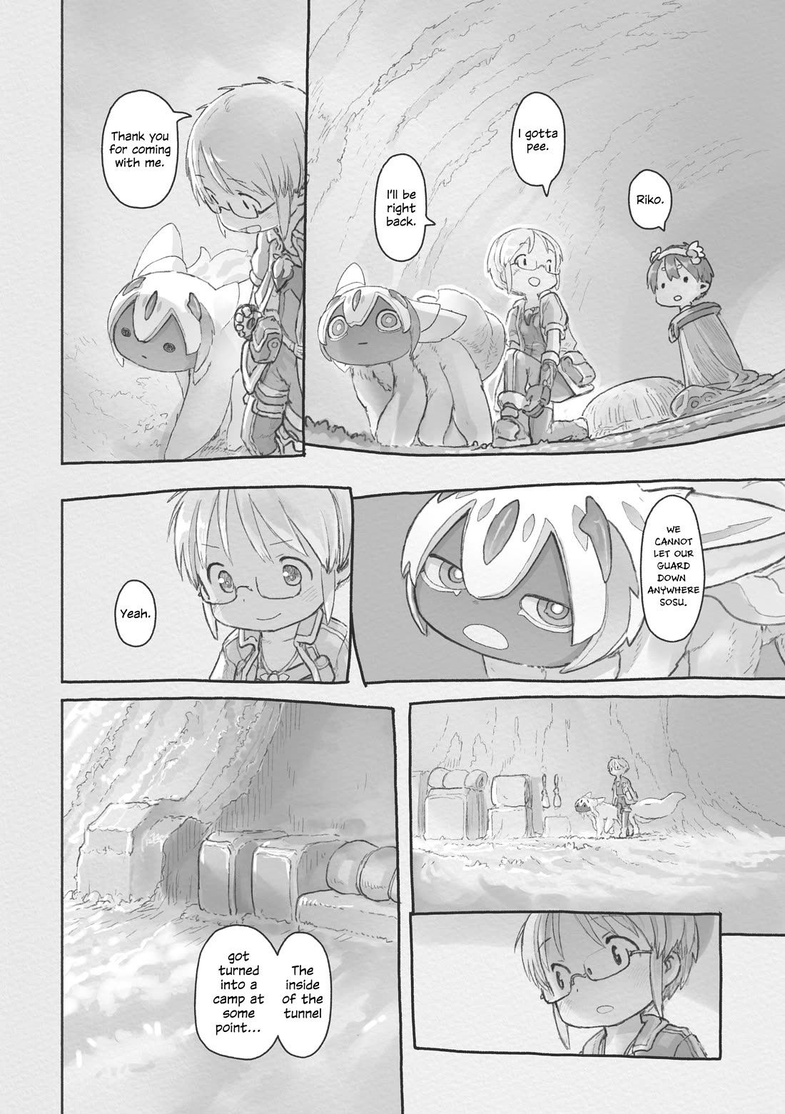 Made in Abyss Chapter 73 page 22 - Chapter 73: Message
