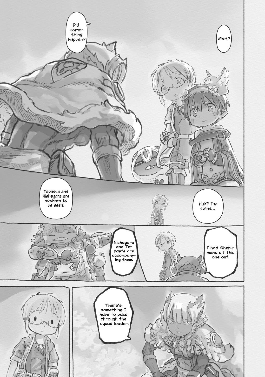Made in Abyss Chapter 73 page 27 - Chapter 73: Message