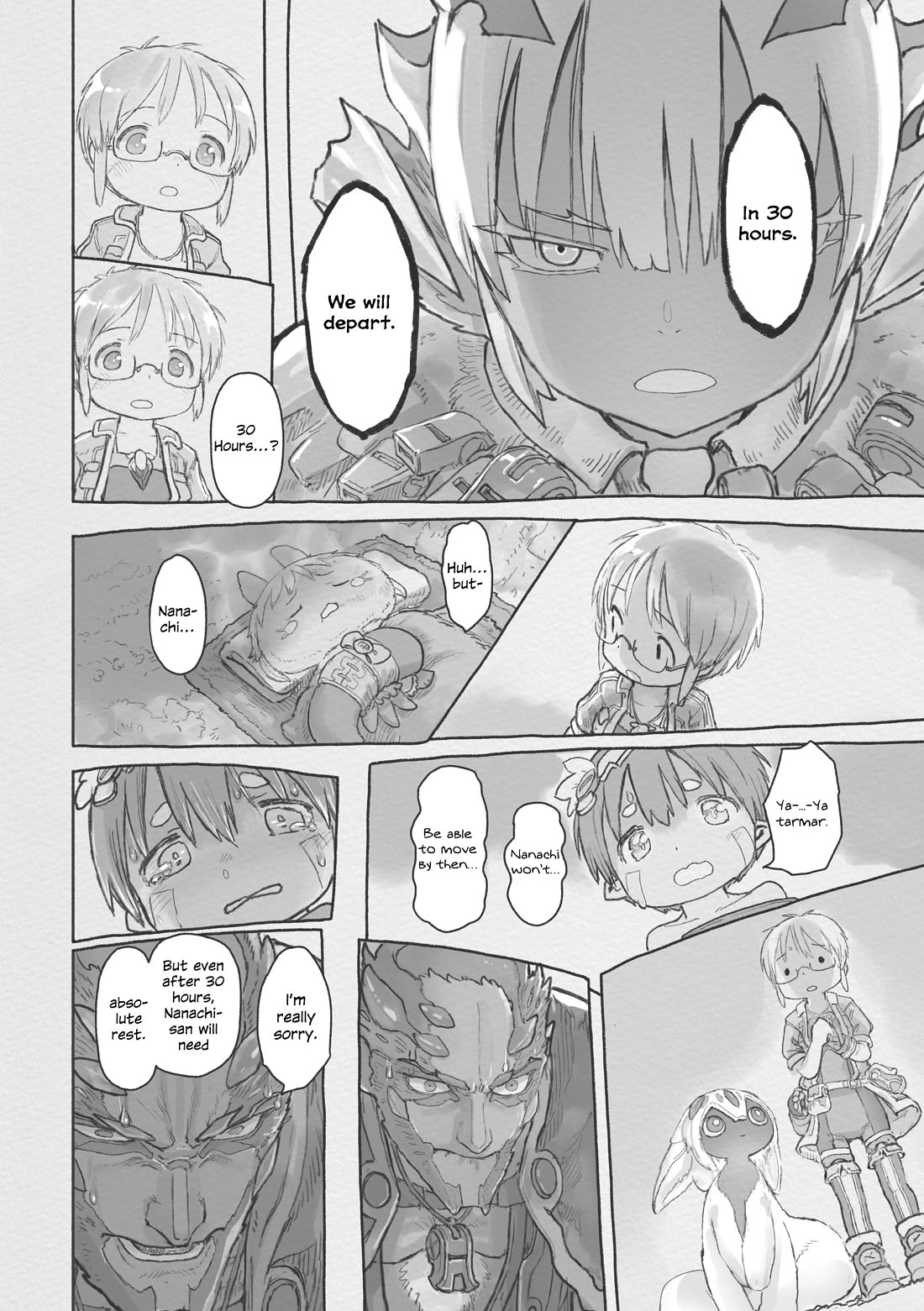 Made in Abyss Chapter 73 page 28 - Chapter 73: Message