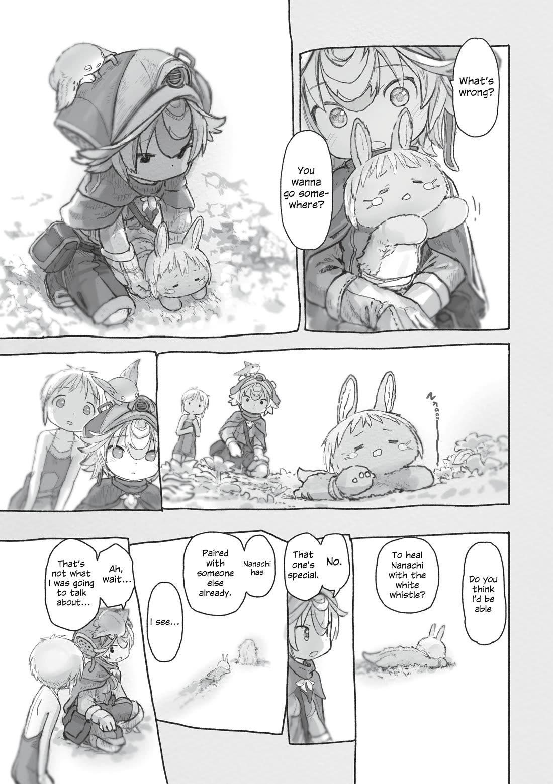 Made in Abyss Chapter 73 page 3 - Chapter 73: Message