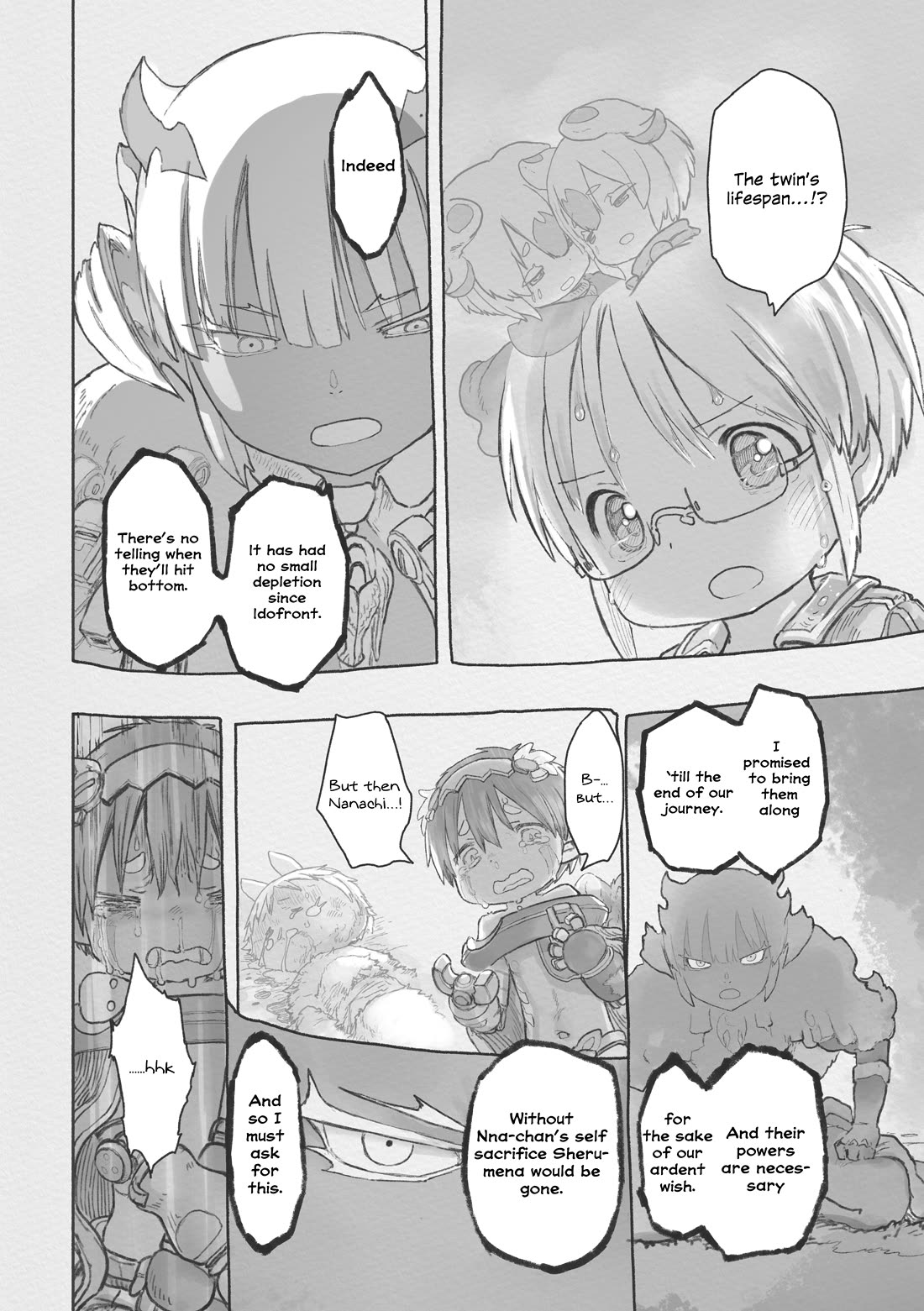 Made in Abyss Chapter 73 page 30 - Chapter 73: Message