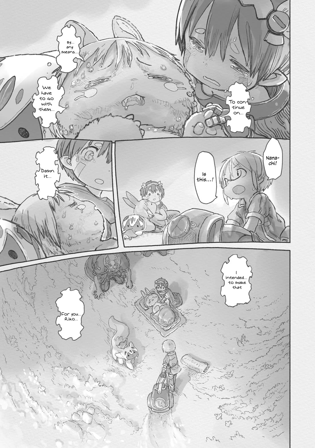Made in Abyss Chapter 73 page 33 - Chapter 73: Message