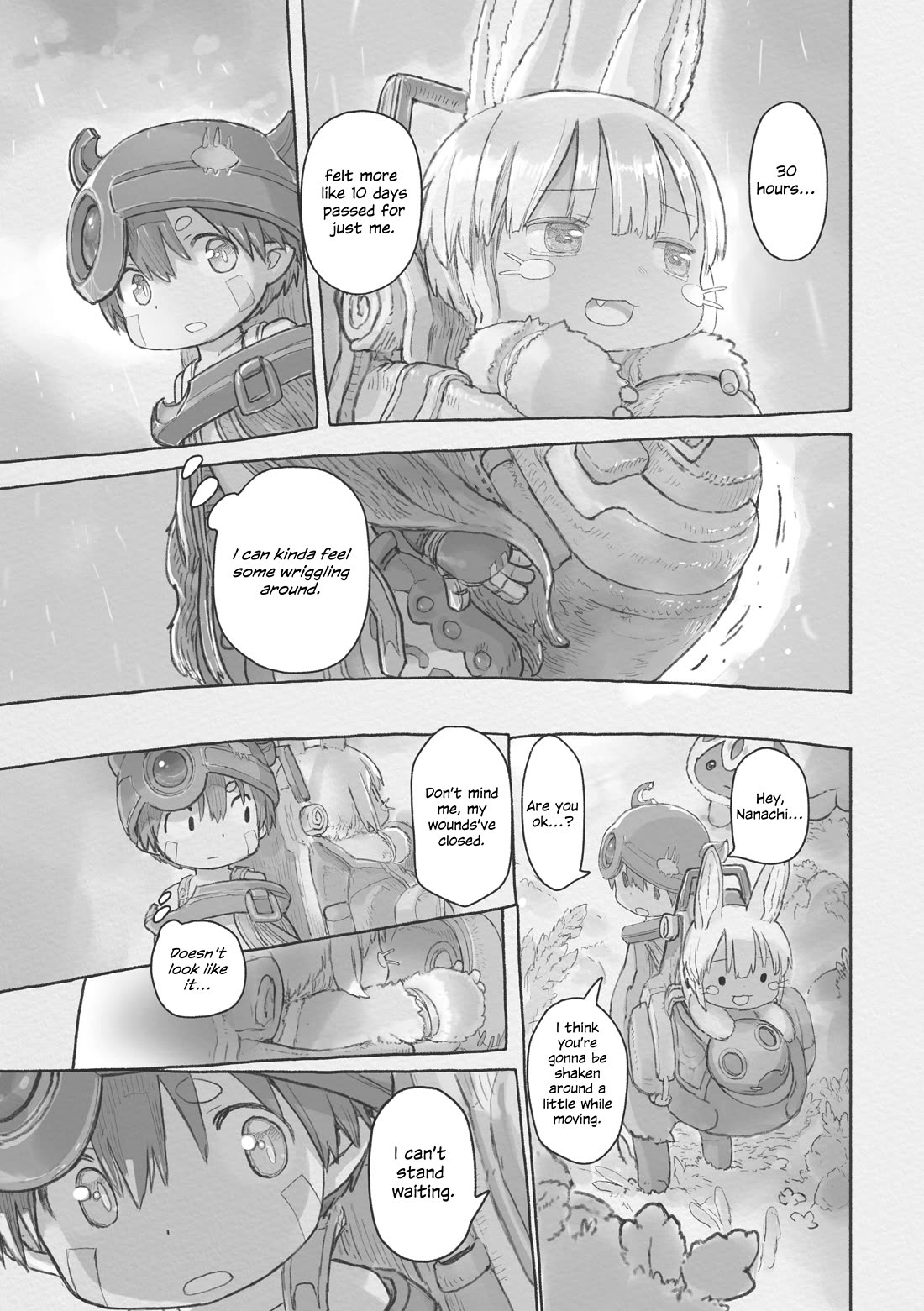 Made in Abyss Chapter 73 page 35 - Chapter 73: Message