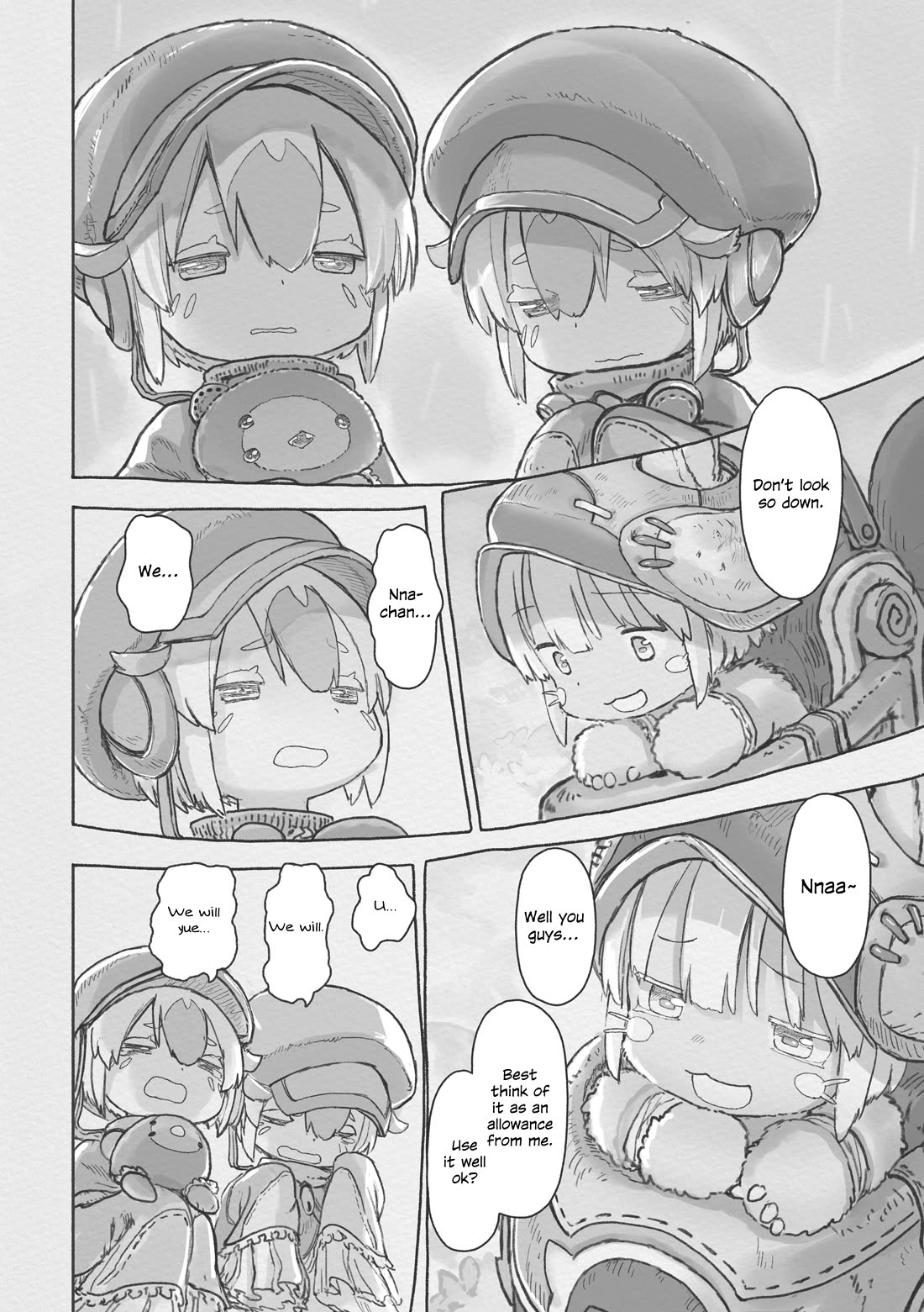 Made in Abyss Chapter 73 page 38 - Chapter 73: Message