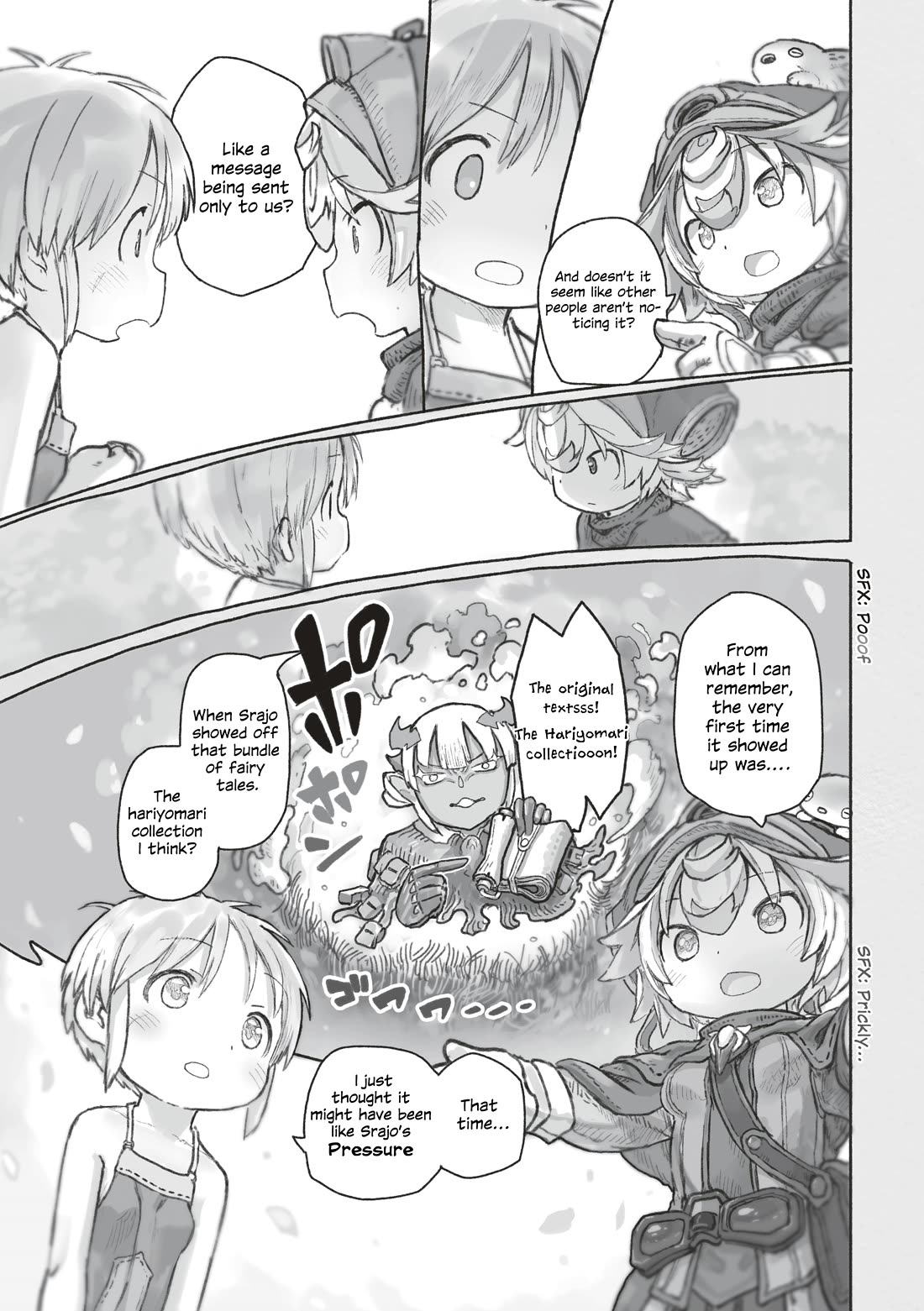 Made in Abyss Chapter 73 page 5 - Chapter 73: Message
