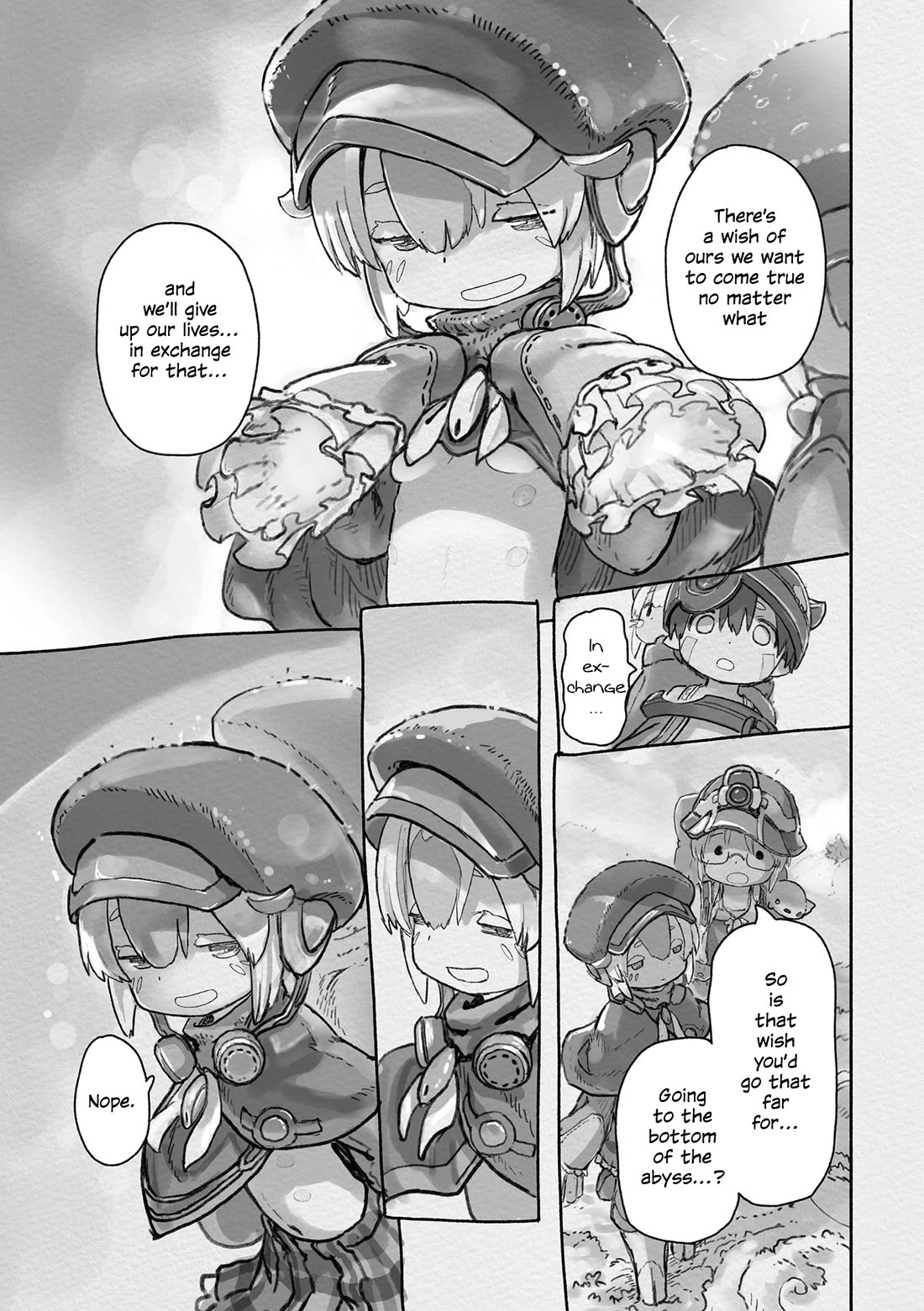 Made in Abyss Chapter 74 page 3 - Chapter 74: Just that