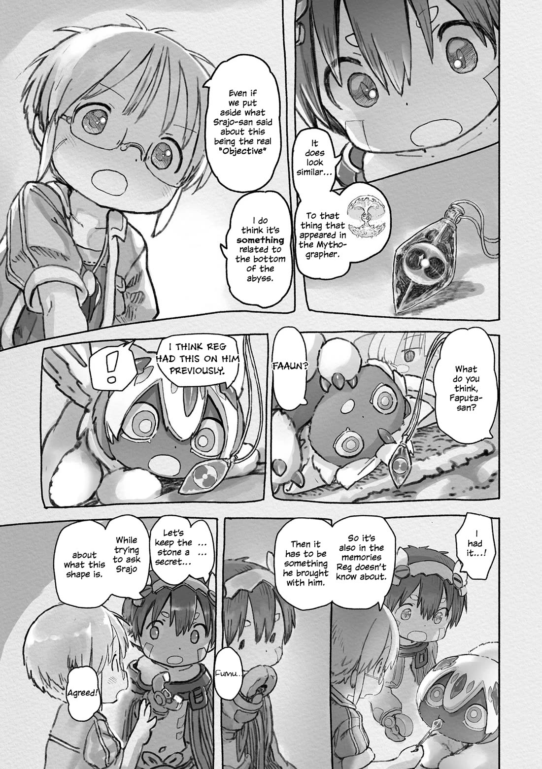 Made in Abyss Chapter 74 page 9 - Chapter 74: Just that