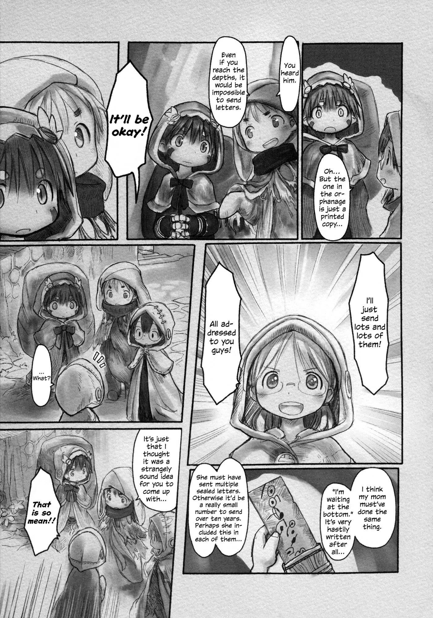 Made in Abyss Chapter 8 page 13 - Chapter 8: Here We Go!