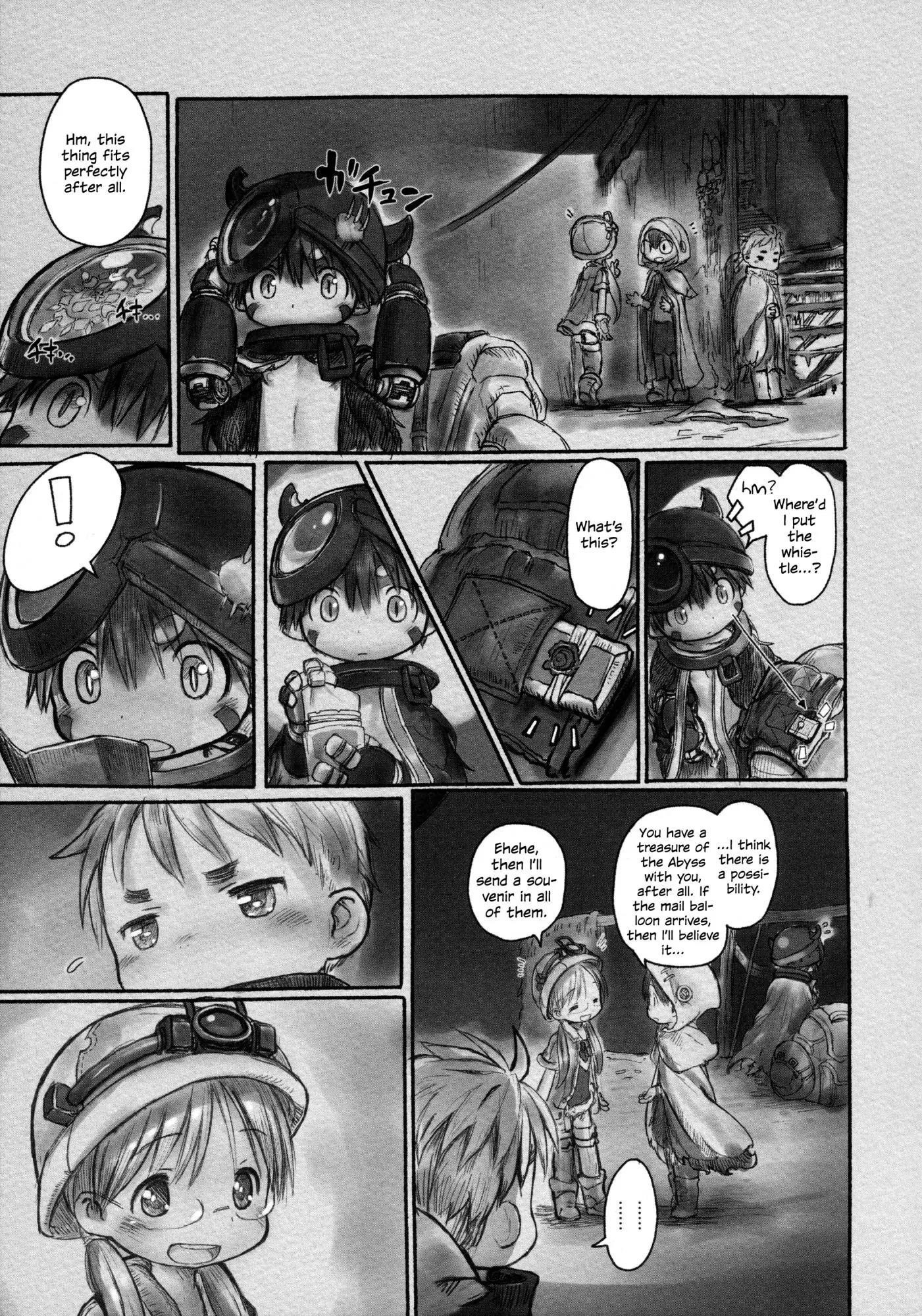 Made in Abyss Chapter 8 page 17 - Chapter 8: Here We Go!