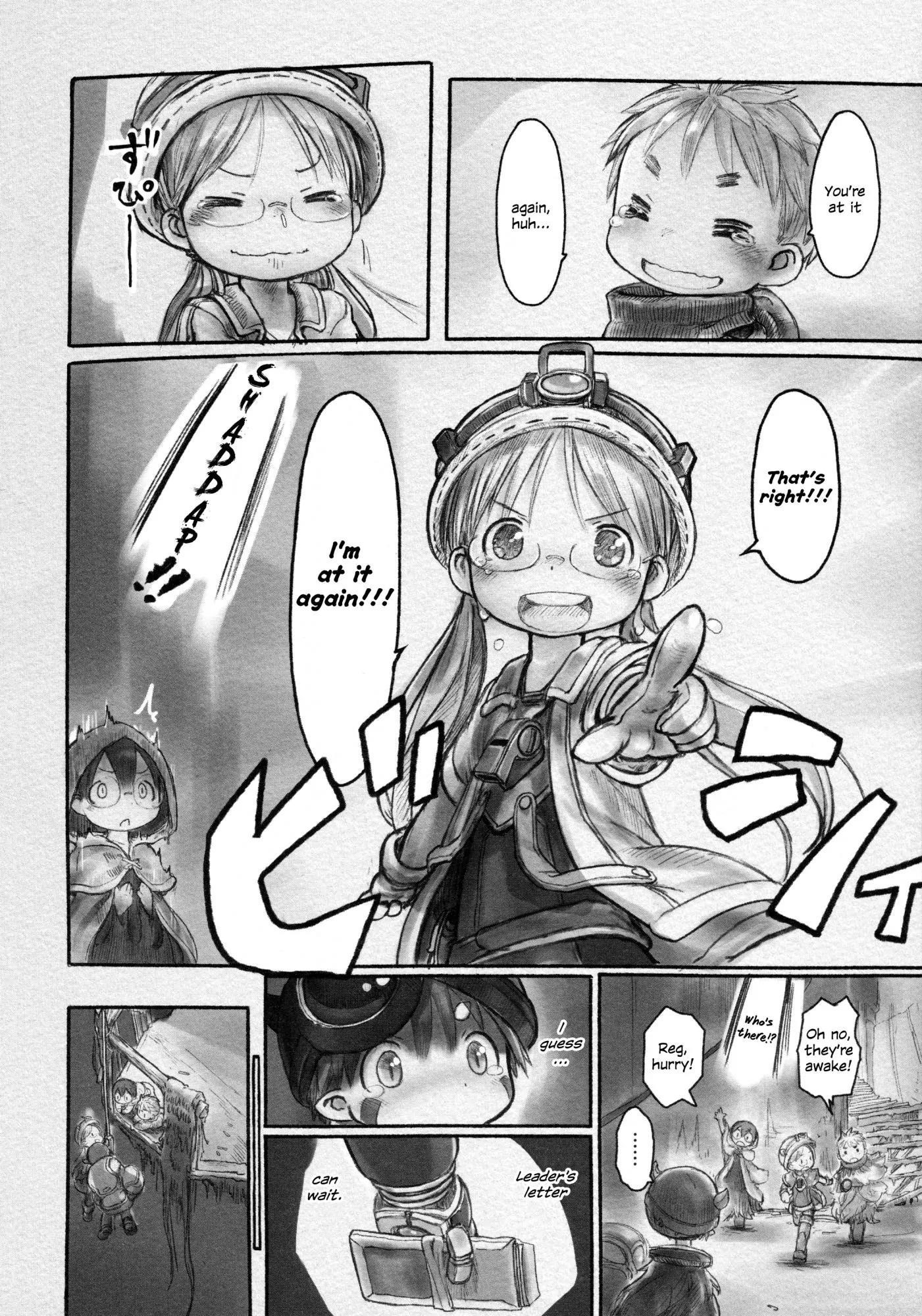 Made in Abyss Chapter 8 page 20 - Chapter 8: Here We Go!