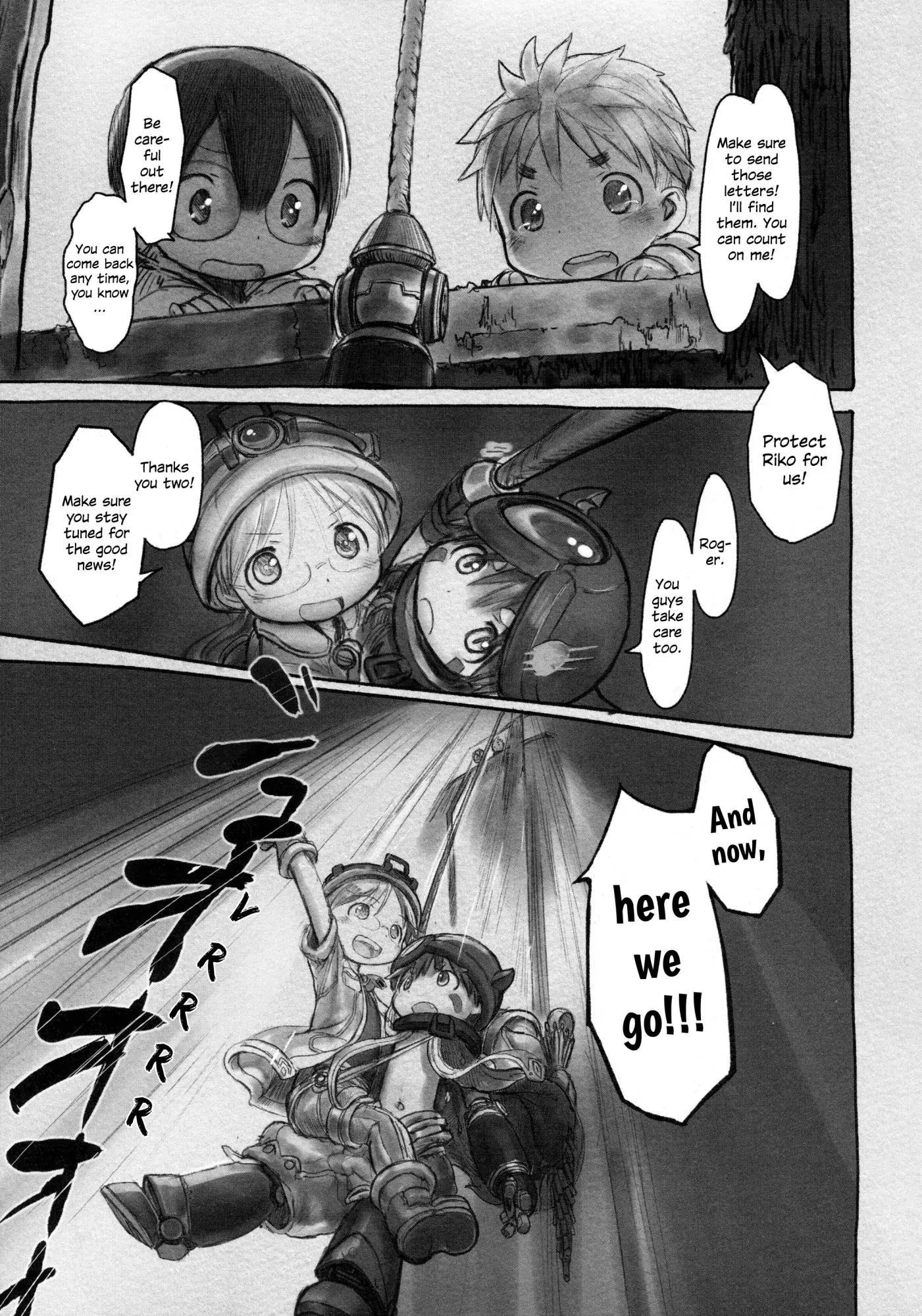Made in Abyss Chapter 8 page 21 - Chapter 8: Here We Go!