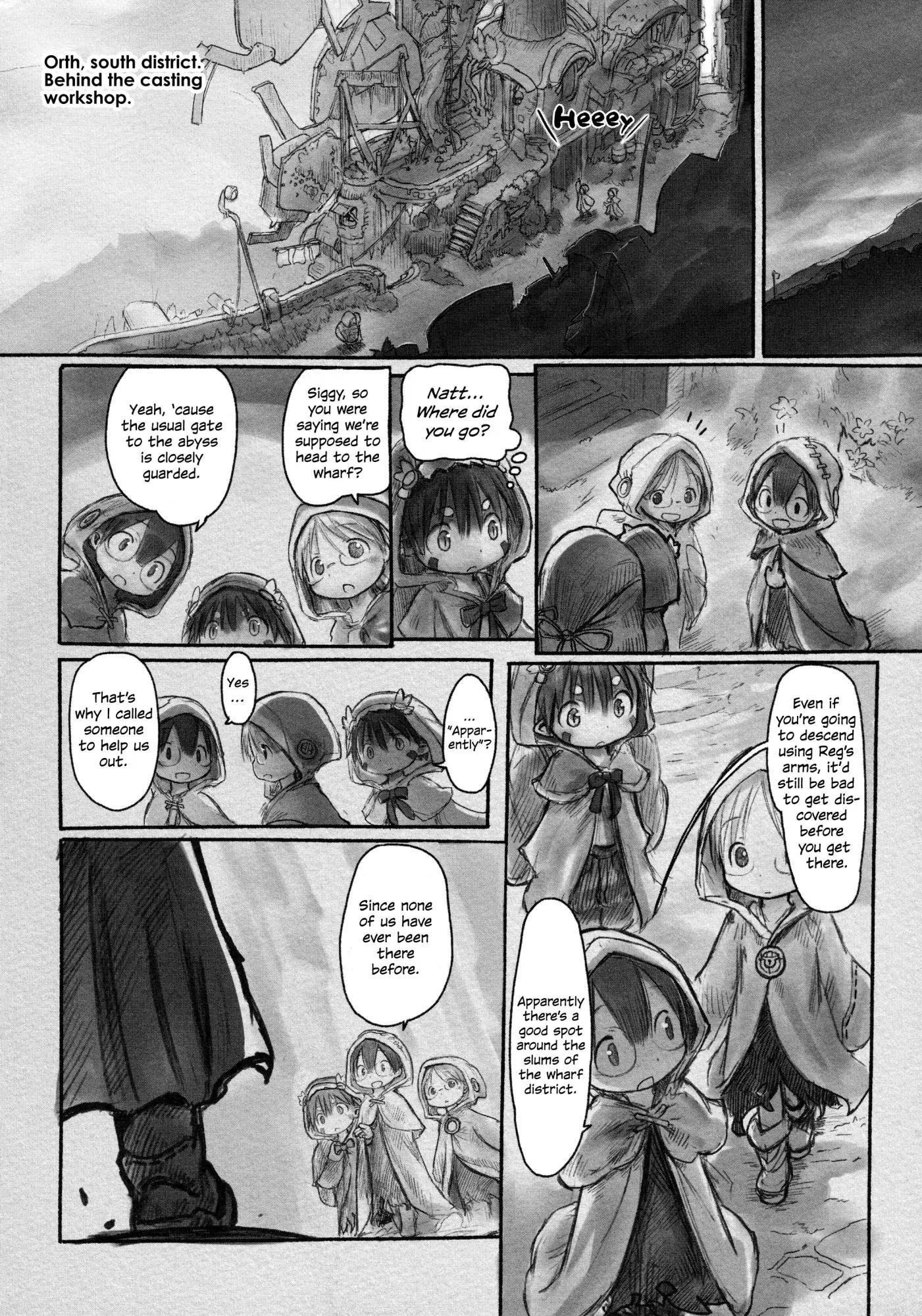 Made in Abyss Chapter 8 page 8 - Chapter 8: Here We Go!
