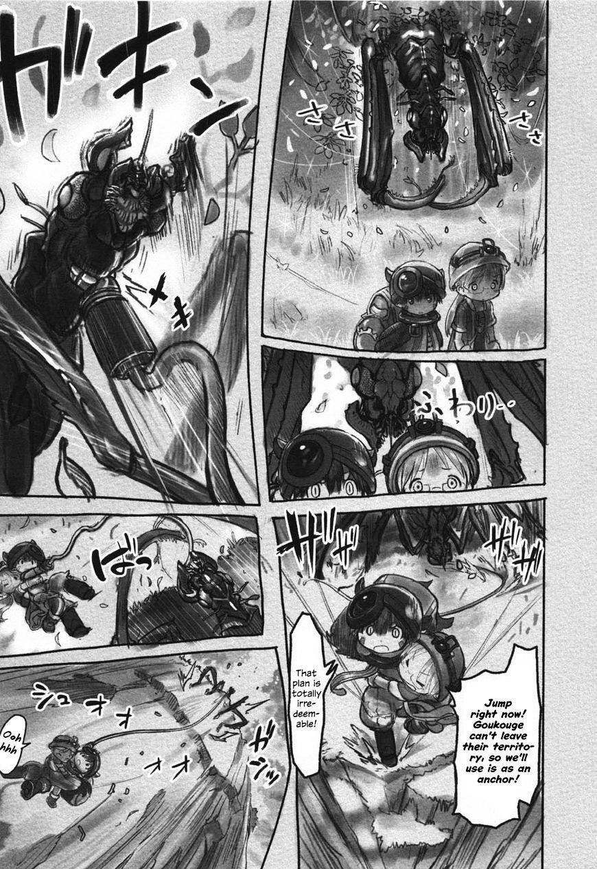 Made in Abyss Chapter 9 page 13 - Chapter 9: The Depths' First Layer: The Edge of the Abyss