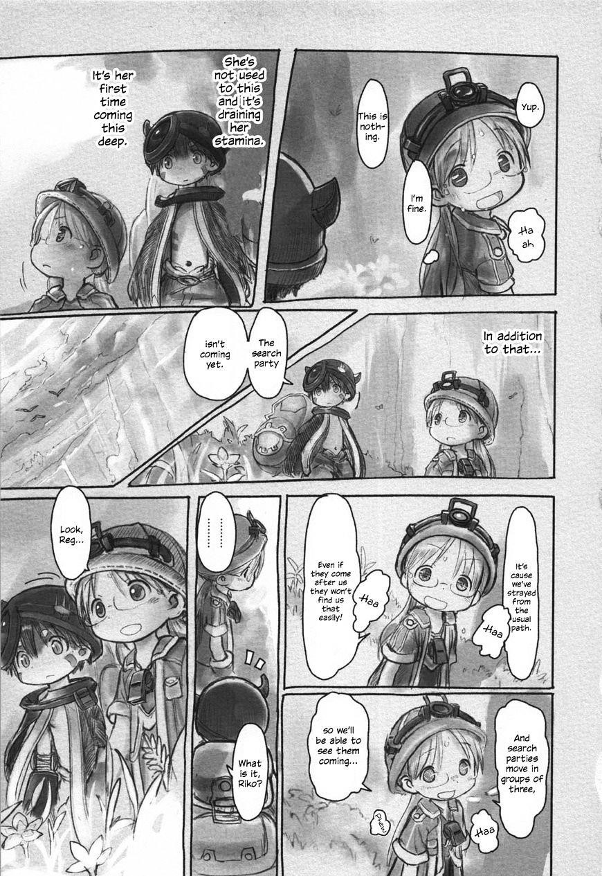 Made in Abyss Chapter 9 page 15 - Chapter 9: The Depths' First Layer: The Edge of the Abyss