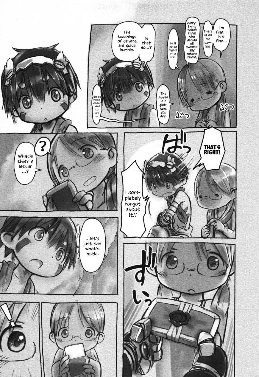 Made in Abyss Chapter 9 page 9 - Chapter 9: The Depths' First Layer: The Edge of the Abyss