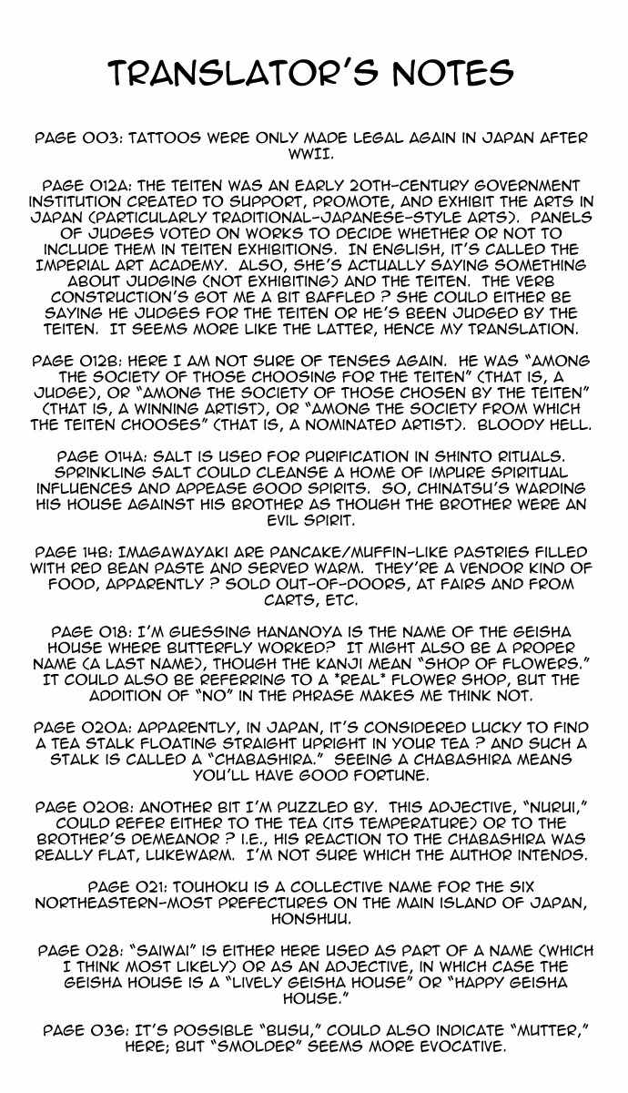 Mademoiselle Butterfly Chapter 2 page 5 - Chapter 2
