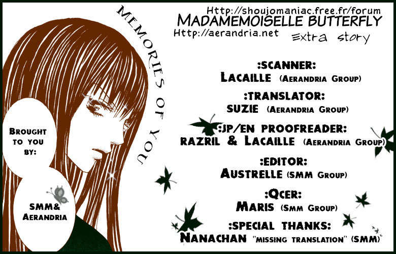 Mademoiselle Butterfly Chapter 4.5 page 1 - Chapter 4.5