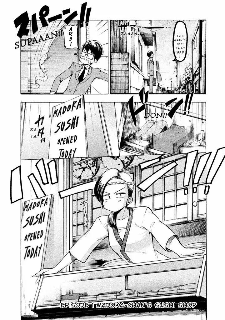 Mado kara Madoka-chan Chapter 1 page 9 - Chapter 1: Madoka-chan's Sushi Shop
