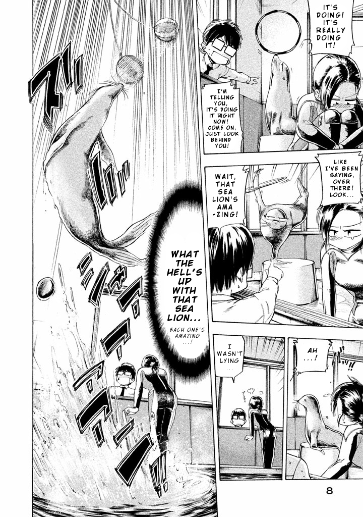 Mado kara Madoka-chan Chapter 14 page 10 - Chapter 14: From her window, sea lion show-