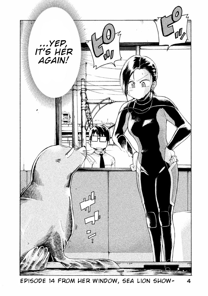 Mado kara Madoka-chan Chapter 14 page 6 - Chapter 14: From her window, sea lion show-