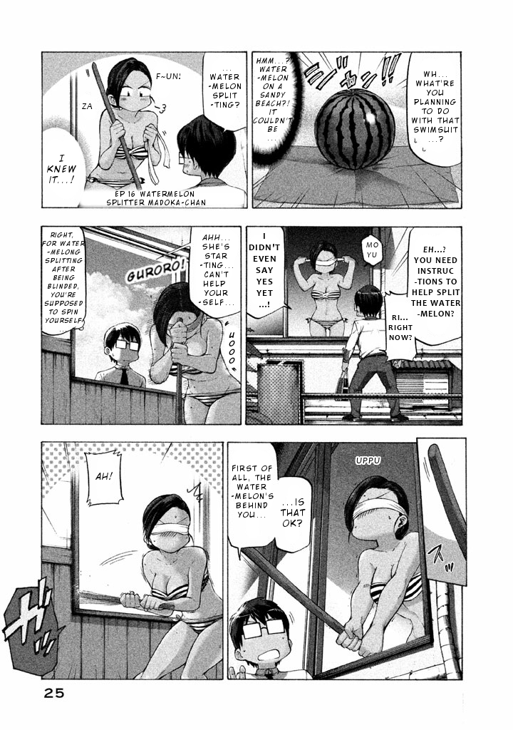 Mado kara Madoka-chan Chapter 16 page 4 - Chapter 16: Watermelon splitter Madoka-chan