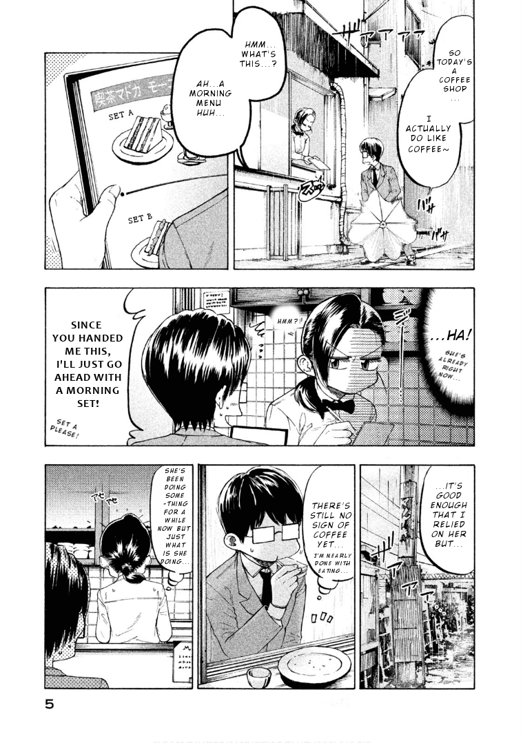 Mado kara Madoka-chan Chapter 28 page 6 - Chapter 28: Barista Madoka-chan