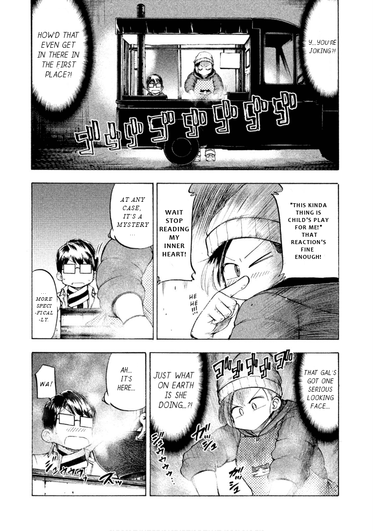 Mado kara Madoka-chan Chapter 40 page 6 - Chapter 40: Madoka-chan's stone roasted sweet potatoes