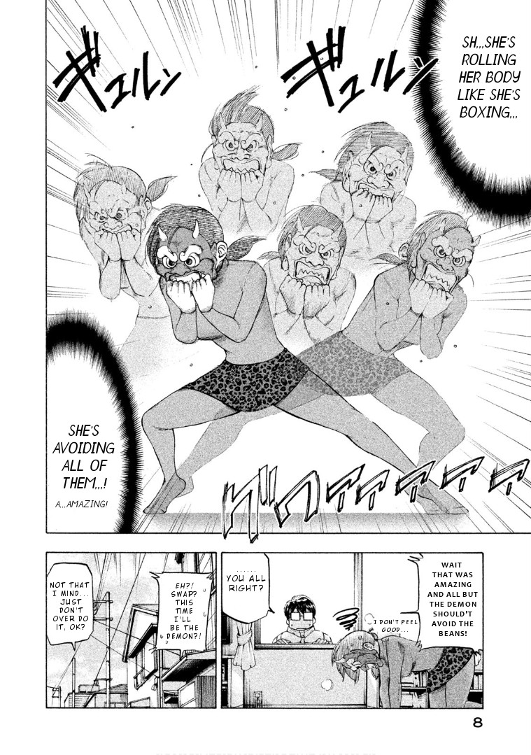 Mado kara Madoka-chan Chapter 42 page 9 - Chapter 42: Madoka-chan's bean throwing