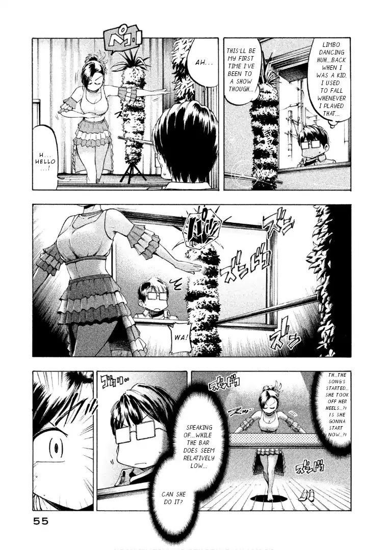 Mado kara Madoka-chan Chapter 47 page 4 - Chapter 47: Madoka-chan's limbo dance