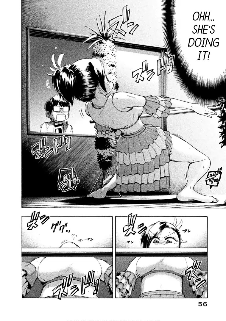 Mado kara Madoka-chan Chapter 47 page 5 - Chapter 47: Madoka-chan's limbo dance