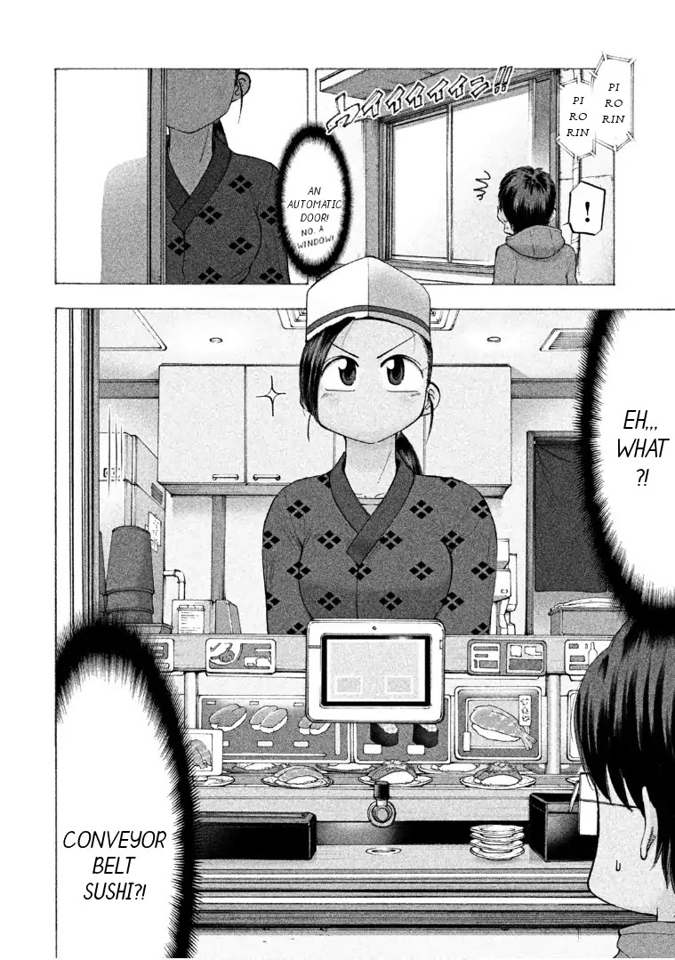 Mado kara Madoka-chan Chapter 48 page 3 - Chapter 48: Madoka-chan's Conveyor Belt Sushi