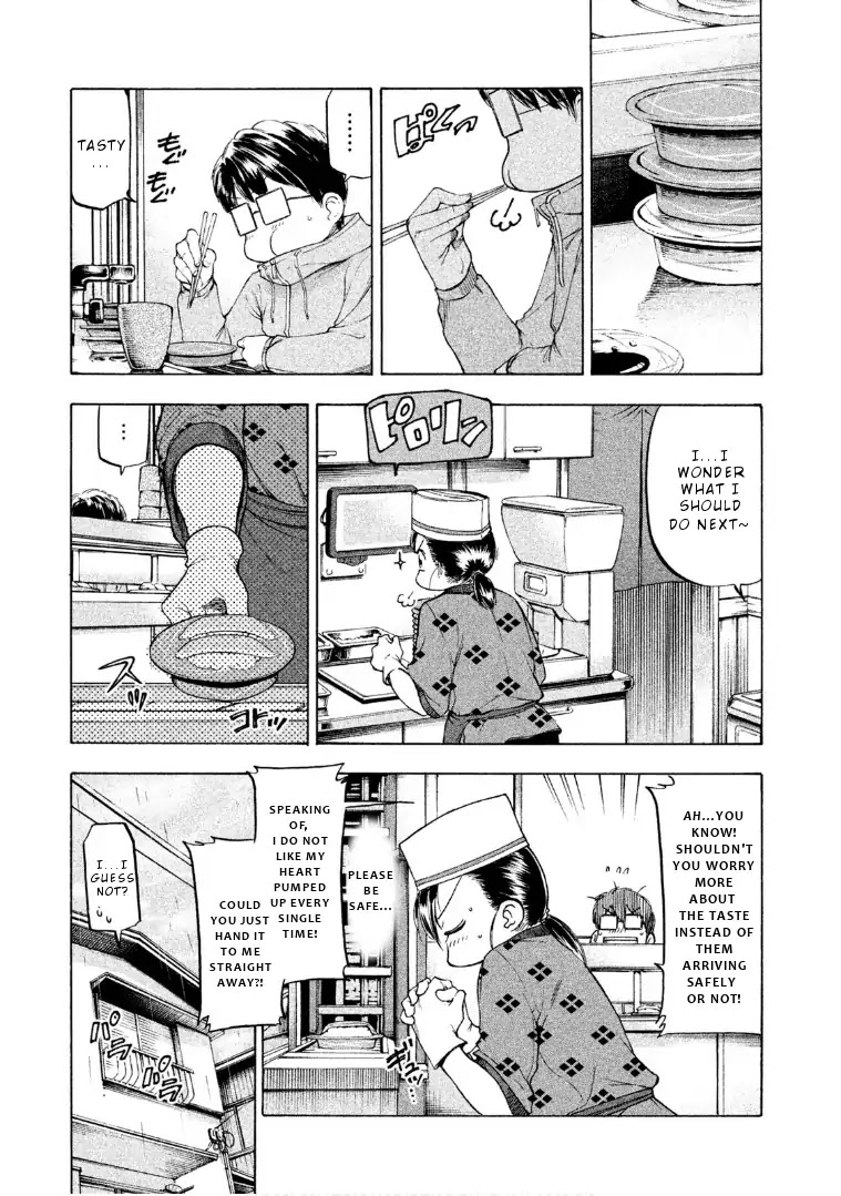 Mado kara Madoka-chan Chapter 48 page 8 - Chapter 48: Madoka-chan's Conveyor Belt Sushi