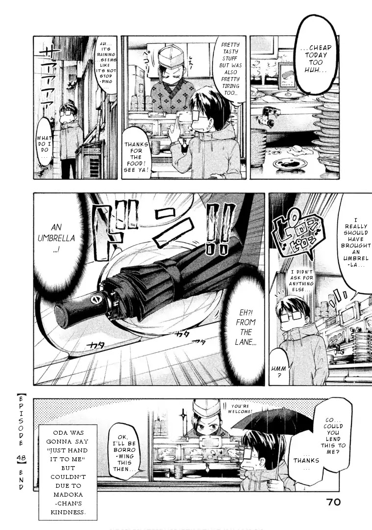 Mado kara Madoka-chan Chapter 48 page 9 - Chapter 48: Madoka-chan's Conveyor Belt Sushi