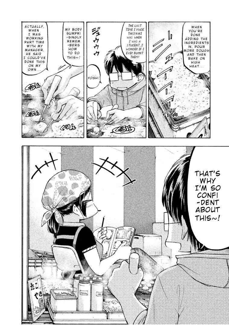 Mado kara Madoka-chan Chapter 49 page 7 - Chapter 49: Madoka-chan's Takoyaki Stall