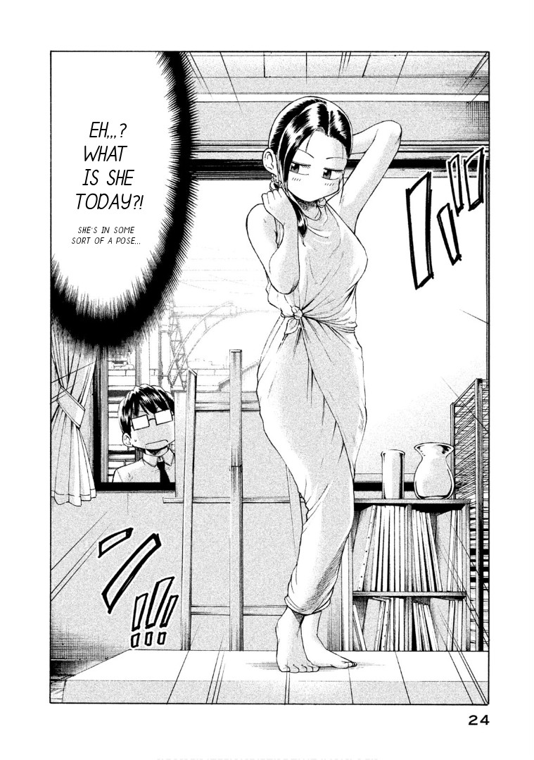 Mado kara Madoka-chan Chapter 58 page 3 - Chapter 58: Sketch model Madoka-chan