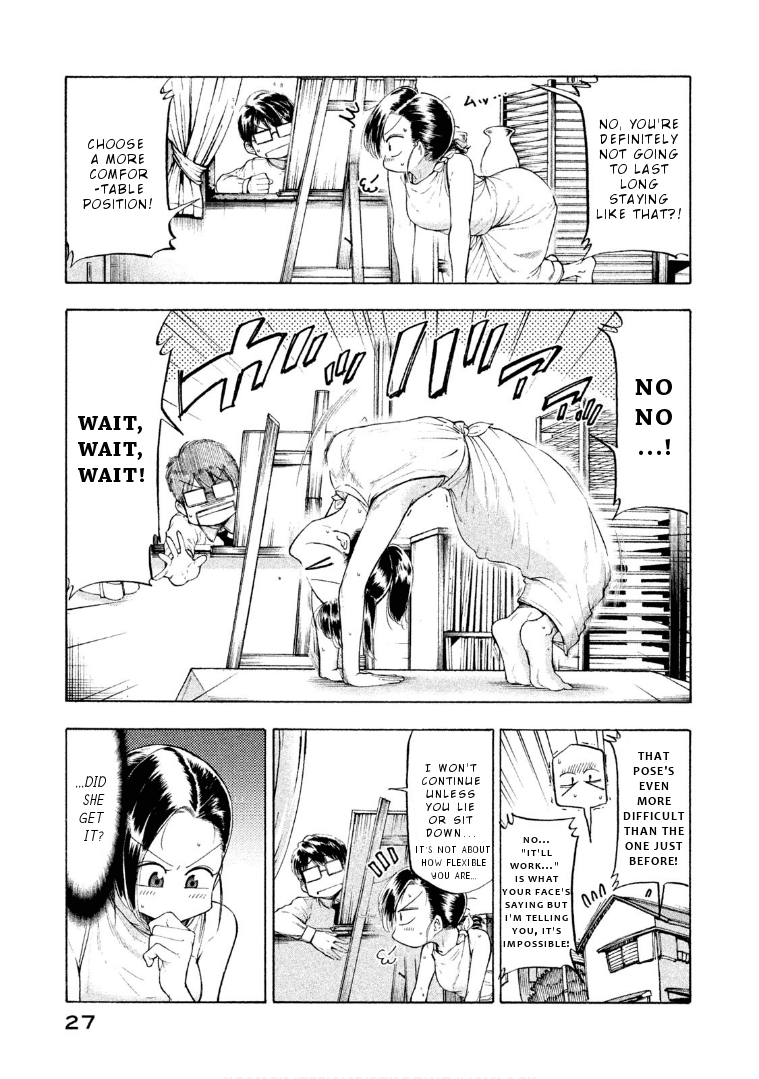 Mado kara Madoka-chan Chapter 58 page 6 - Chapter 58: Sketch model Madoka-chan