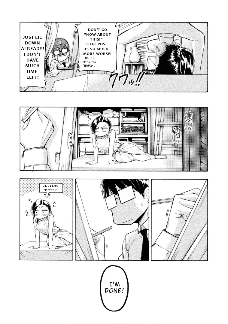 Mado kara Madoka-chan Chapter 58 page 8 - Chapter 58: Sketch model Madoka-chan