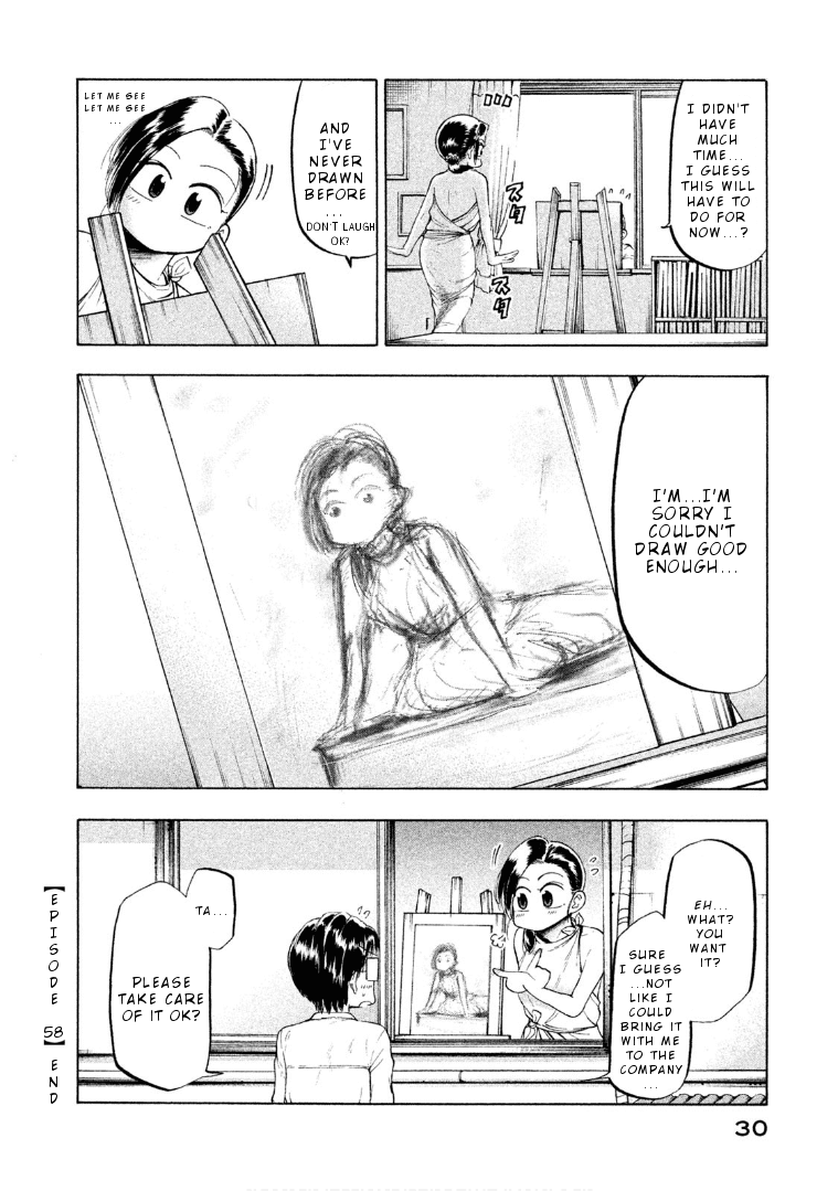 Mado kara Madoka-chan Chapter 58 page 9 - Chapter 58: Sketch model Madoka-chan