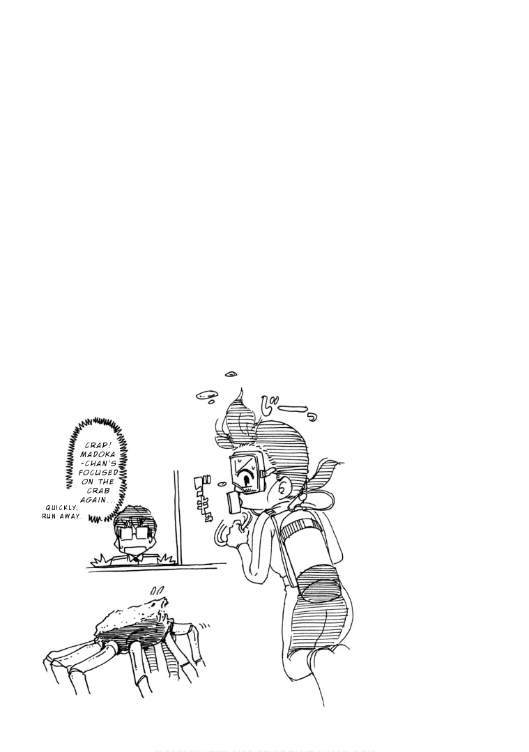 Mado kara Madoka-chan Chapter 66 page 10 - Chapter 66: Madoka-chan the Diver