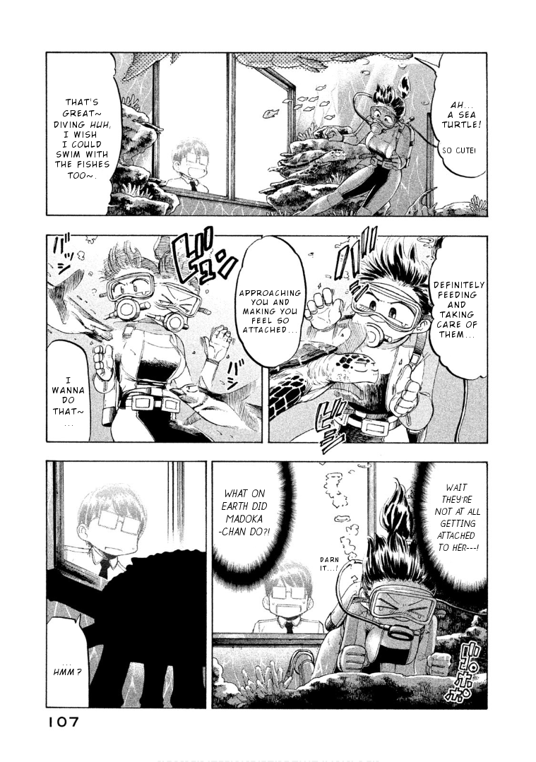 Mado kara Madoka-chan Chapter 66 page 6 - Chapter 66: Madoka-chan the Diver