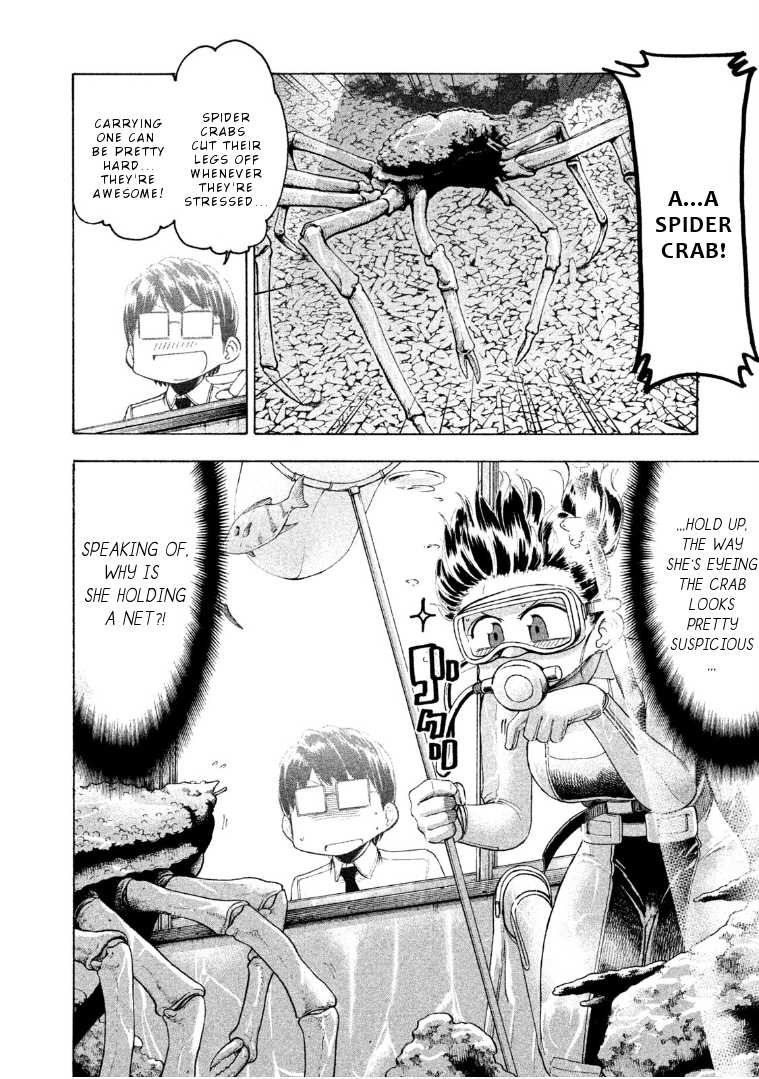 Mado kara Madoka-chan Chapter 66 page 7 - Chapter 66: Madoka-chan the Diver