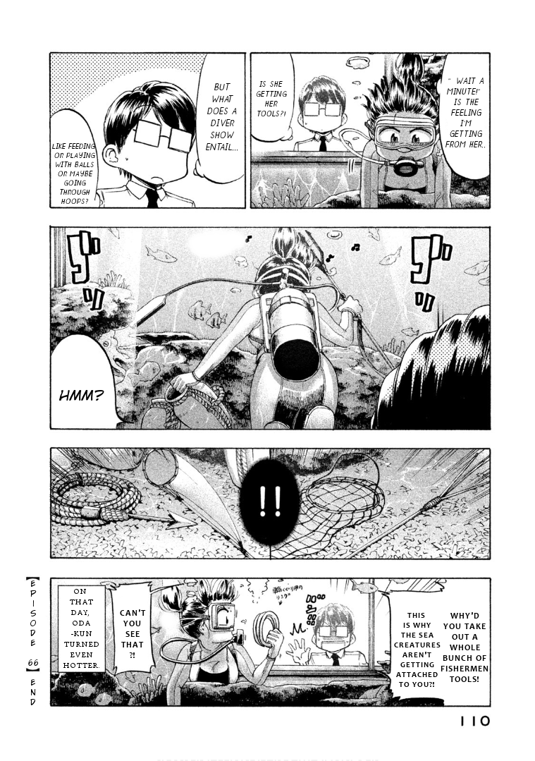 Mado kara Madoka-chan Chapter 66 page 9 - Chapter 66: Madoka-chan the Diver