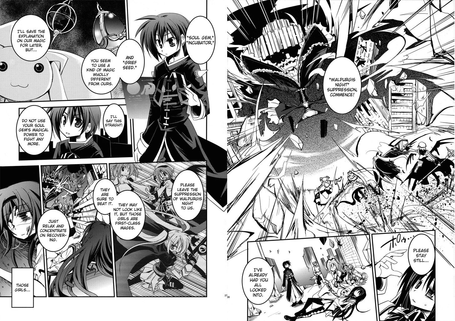 Madoka x Nanoha Chapter 1 page 19 - Chapter 1