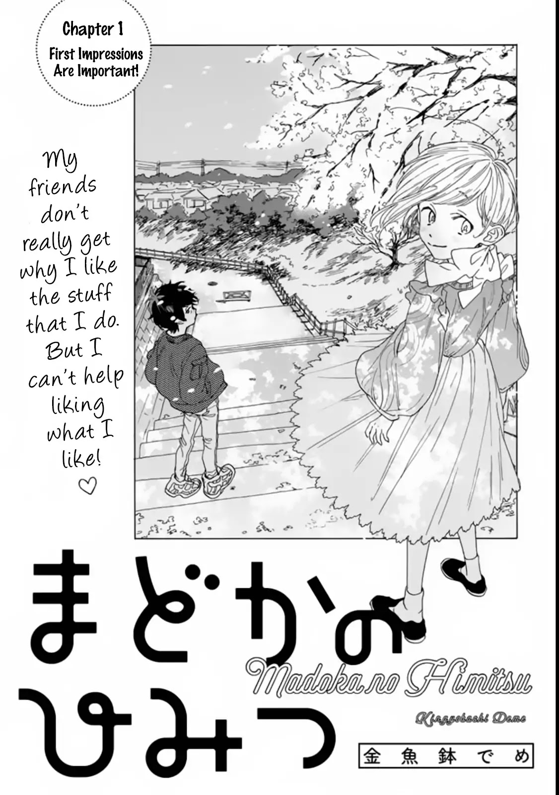 Madoka's Secret Chapter 1 page 6 - Chapter 1: First Impressions Are Important!