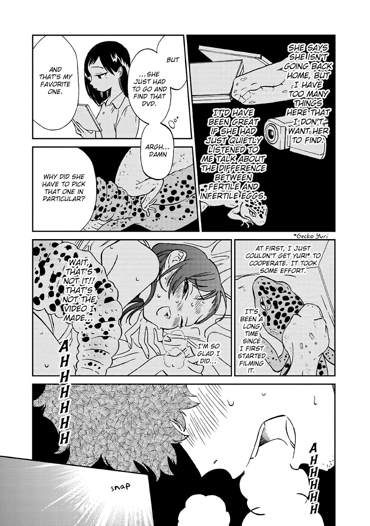 Madonna ga Glass Case no Naka Chapter 15 page 10 - Chapter 15: First Cry