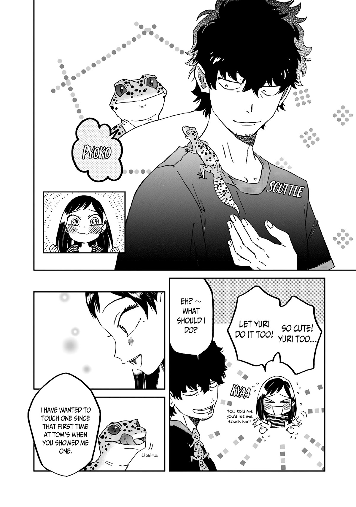 Madonna ga Glass Case no Naka Chapter 4 page 13 - Chapter 4: On your palm