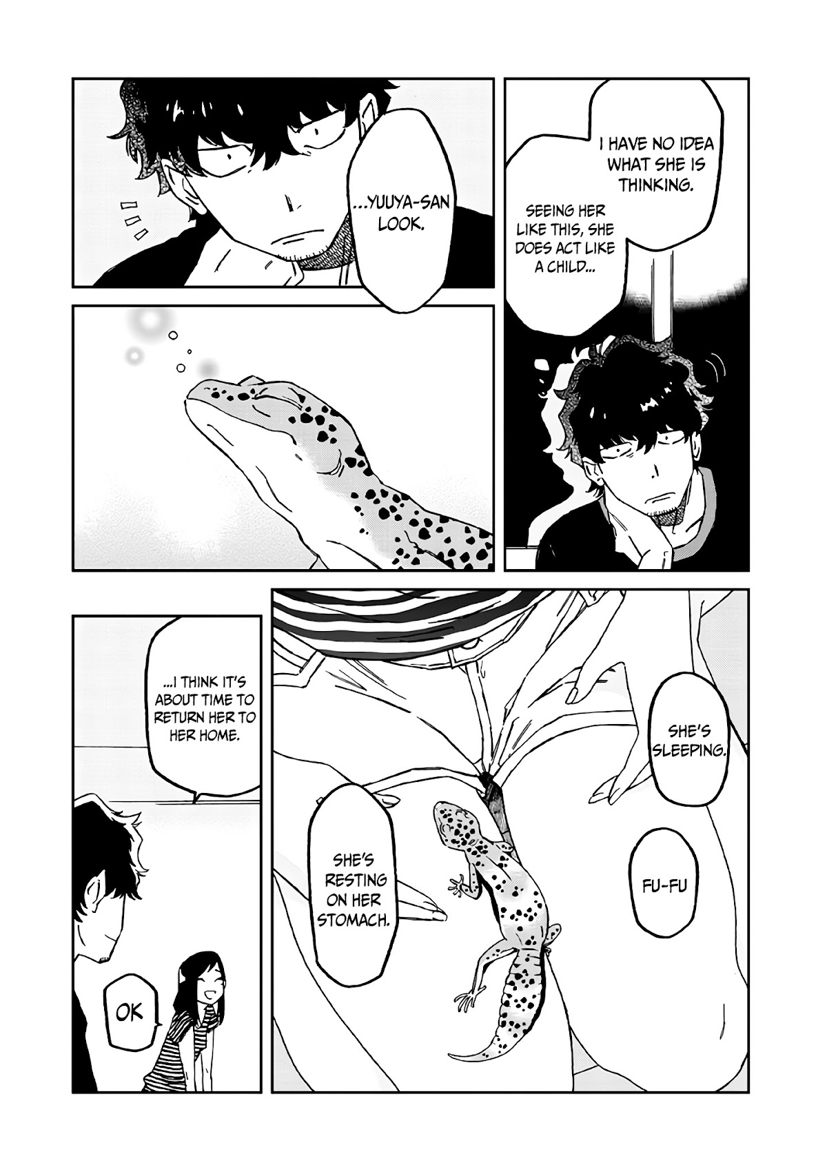 Madonna ga Glass Case no Naka Chapter 4 page 16 - Chapter 4: On your palm