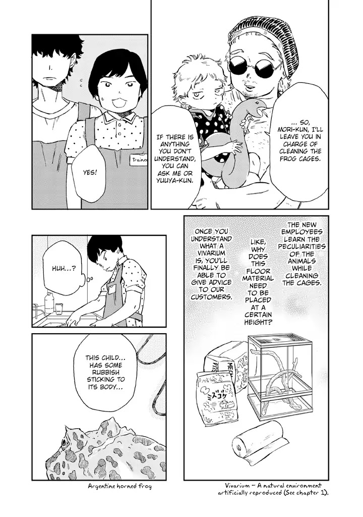 Madonna ga Glass Case no Naka Chapter 6 page 6 - Chapter 6: Molting