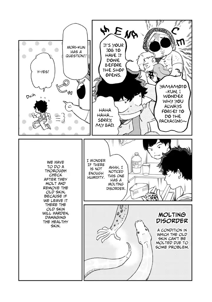 Madonna ga Glass Case no Naka Chapter 6 page 8 - Chapter 6: Molting